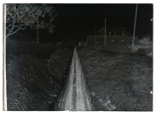 Veglie-Carmiano-Monteroni (LE) - Tratto di condotta (negativo) di Anonimo (XX)