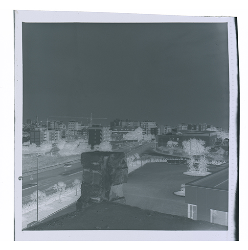 Putignano - Veduta panoramica della città da Viale Cristoforo Colombo (negativo) di Anonimo (XX)