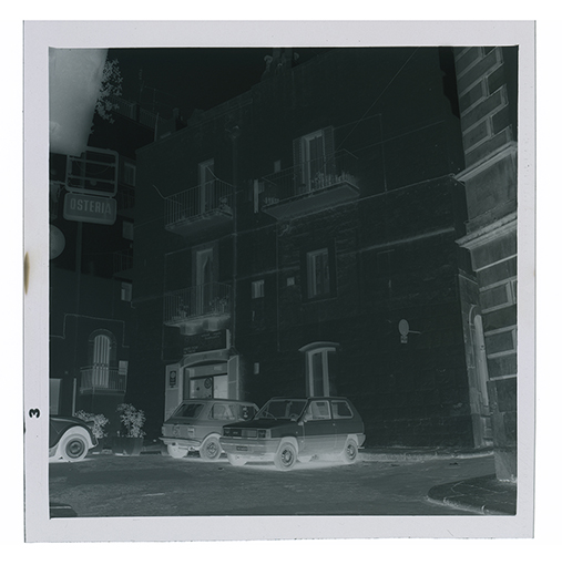 Putignano - Centro storico (negativo) di Anonimo (XX)