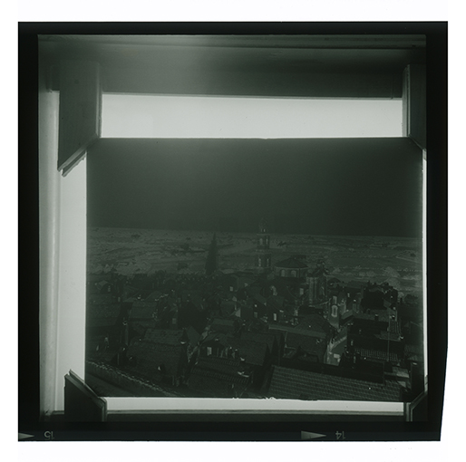 Putignano - Veduta panoramica della città (negativo) di Anonimo (XX)