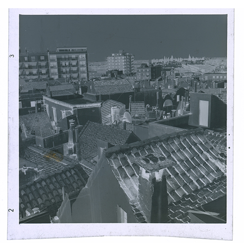 Putignano - veduta (negativo) di anonimo (XX/ XXI)