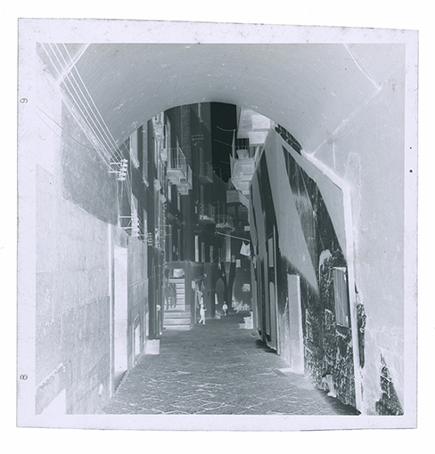 Putignano - veduta (negativo) di anonimo (XX/ XXI)