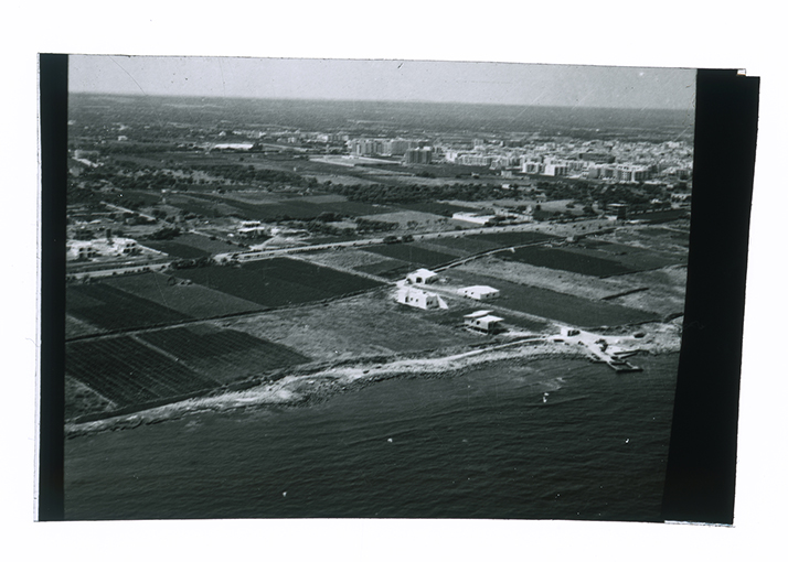 Mola di Bari - veduta aerea (diapositiva) di anonimo (XX)