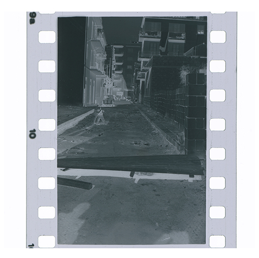 Bari - via Montegrappa, veduta (negativo) di anonimo (XX)