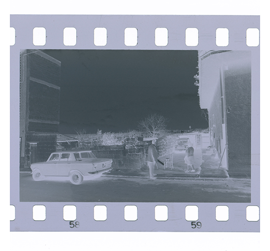 Canosa di Puglia, scorcio (negativo) di anonimo (XX)