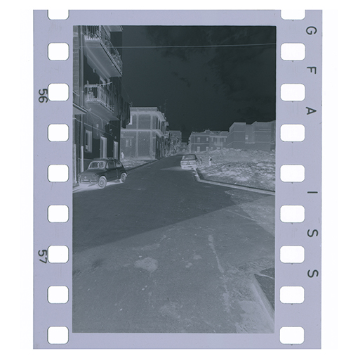 Canosa di Puglia, scorcio (negativo) di anonimo (XX)