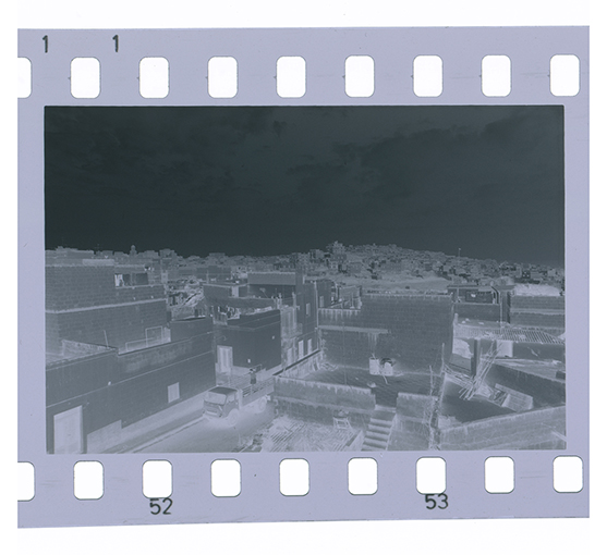 Canosa di Puglia, panoramica (negativo) di anonimo (XX)