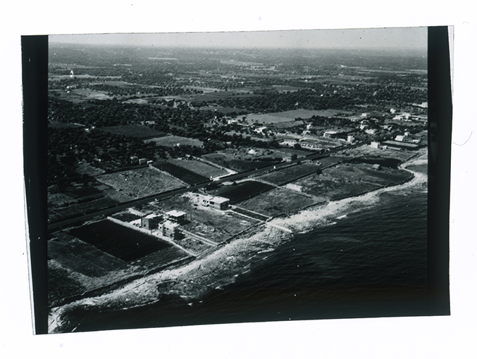 Mola di Bari - veduta aerea (diapositiva) di anonimo (XX)