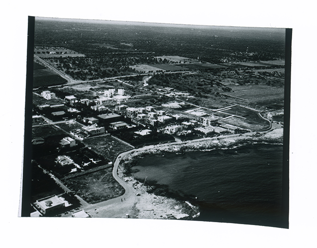 Mola di Bari - veduta aerea (diapositiva) di anonimo (XX)