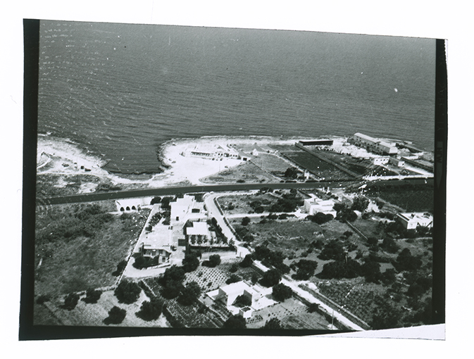 Mola di Bari - veduta aerea (diapositiva) di anonimo (XX)