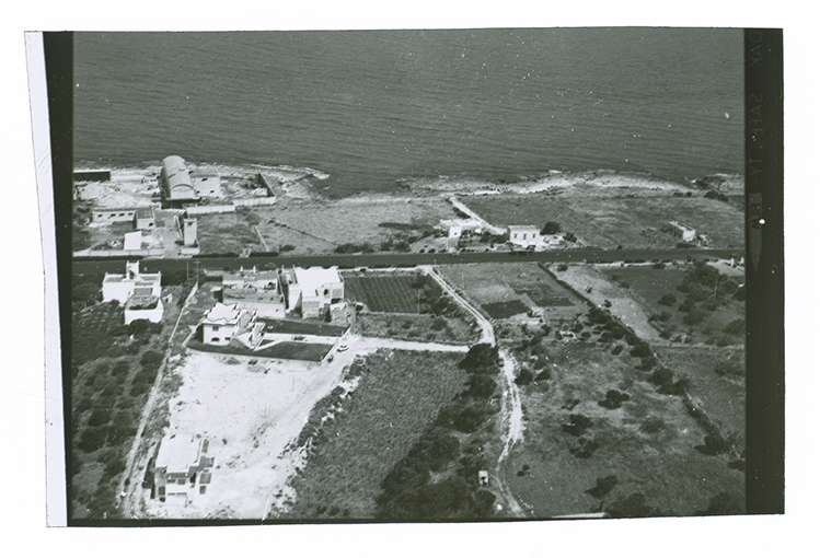 Mola di Bari - veduta aerea (diapositiva) di anonimo (XX)