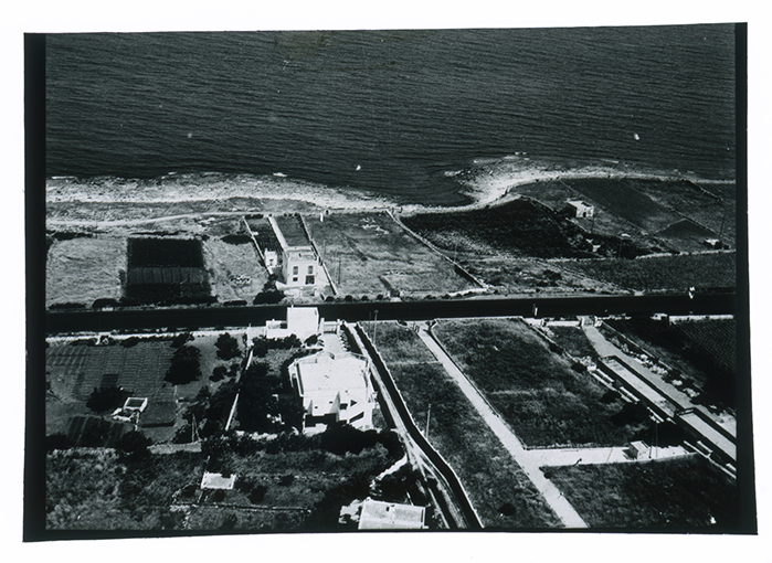 Mola di Bari - veduta aerea (diapositiva) di anonimo (XX)