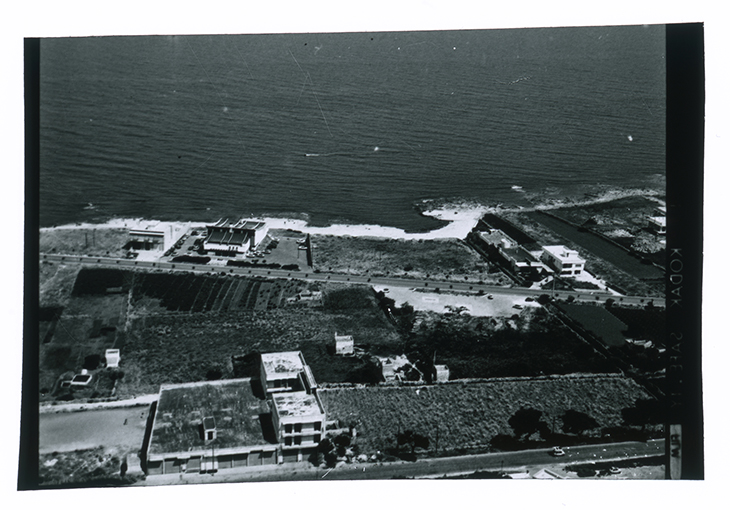 Mola di Bari - veduta aerea (diapositiva) di anonimo (XX)