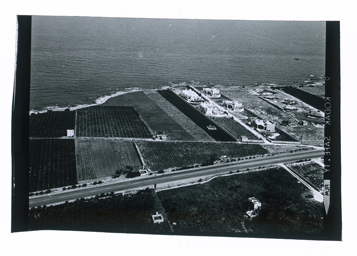 Mola di Bari - veduta aerea (diapositiva) di anonimo (XX)