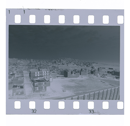 Canosa di Puglia, panoramica (negativo) di anonimo (XX)