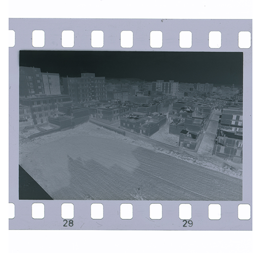 Canosa di Puglia, panoramica (negativo) di anonimo (XX)