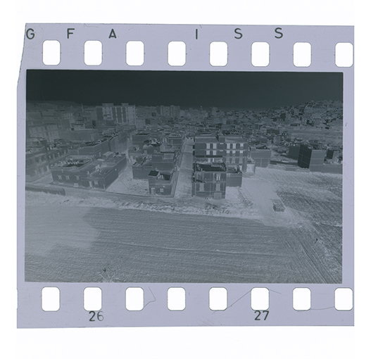 Canosa di Puglia, panoramica (negativo) di anonimo (XX)