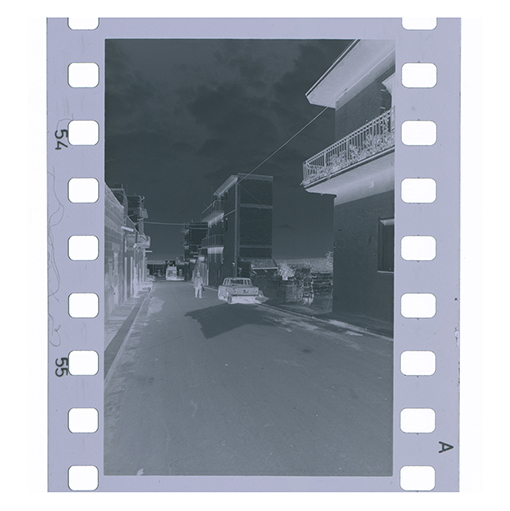 Canosa di Puglia, scorcio (negativo) di anonimo (XX)