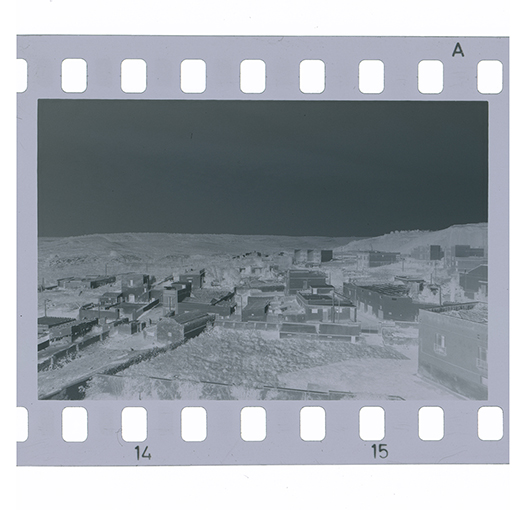 Canosa di Puglia, panoramica (negativo) di anonimo (XX)