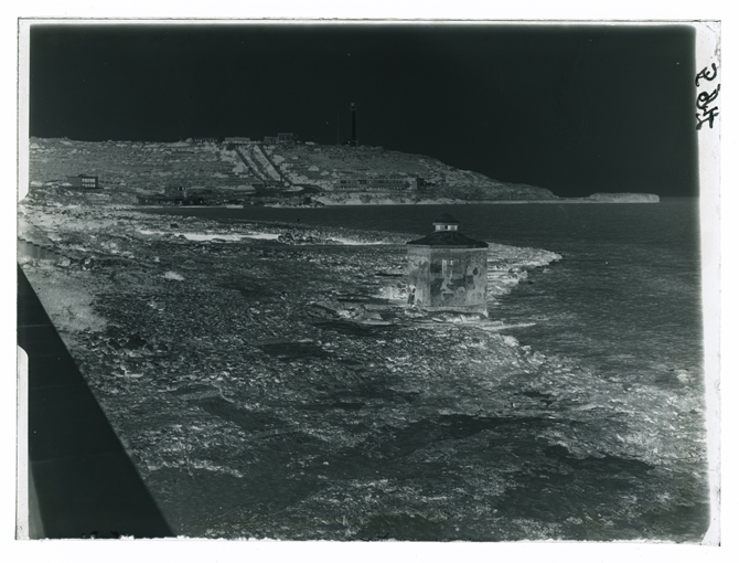 Santa Maria di Leuca - Panoramica di Punta Meliso (negativo) di Palumbo, Giuseppe (XX)