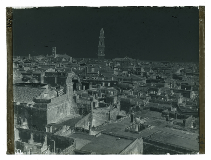 Lecce - veduta aerea della città (negativo) di Palumbo, Giuseppe (XX)