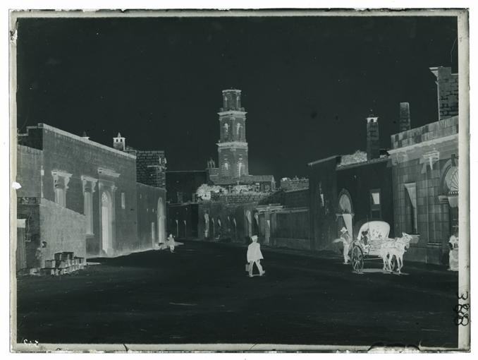 Calimera - Veduta di via Mairo (negativo) di Palumbo, Giuseppe (XX)