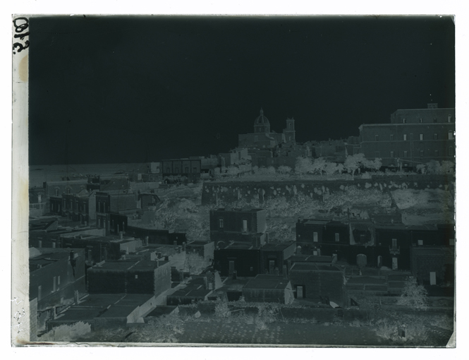 Oria - Veduta panoramica della città (negativo) di Palumbo, Giuseppe (XX)