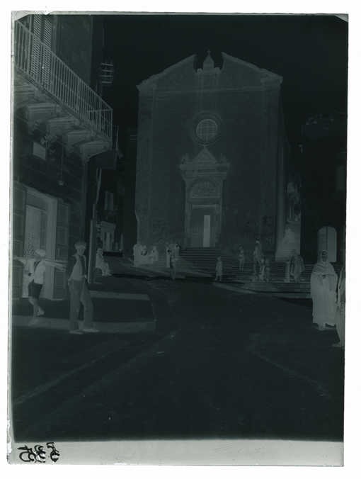 Ostuni - Veduta della Chiesa dello Spirito Santo (negativo) di Palumbo, Giuseppe (XX)