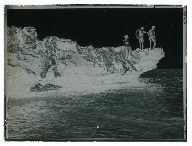 Santa Maria al Bagno - Scogliera (negativo) di Palumbo, Giuseppe (XX)