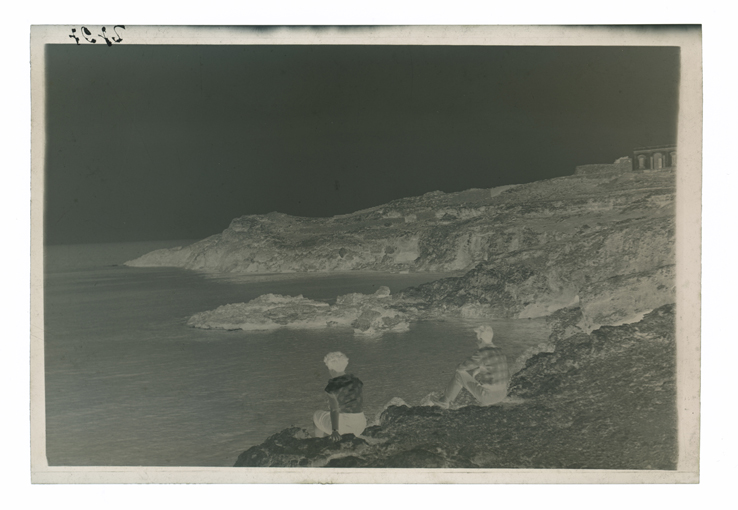 Santa Maria di Leuca - Punta Ristola - Veduta della costa (negativo) di Palumbo, Giuseppe (XX)