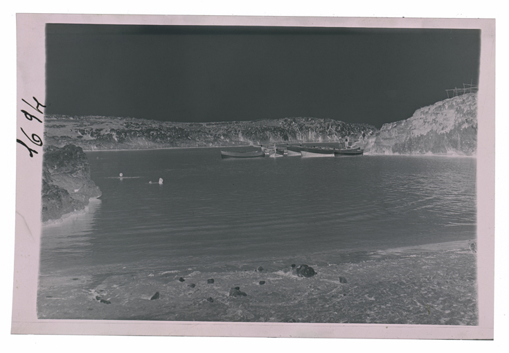 Otranto - Porto Badisco - Panorama (negativo) di Palumbo, Giuseppe (XX)