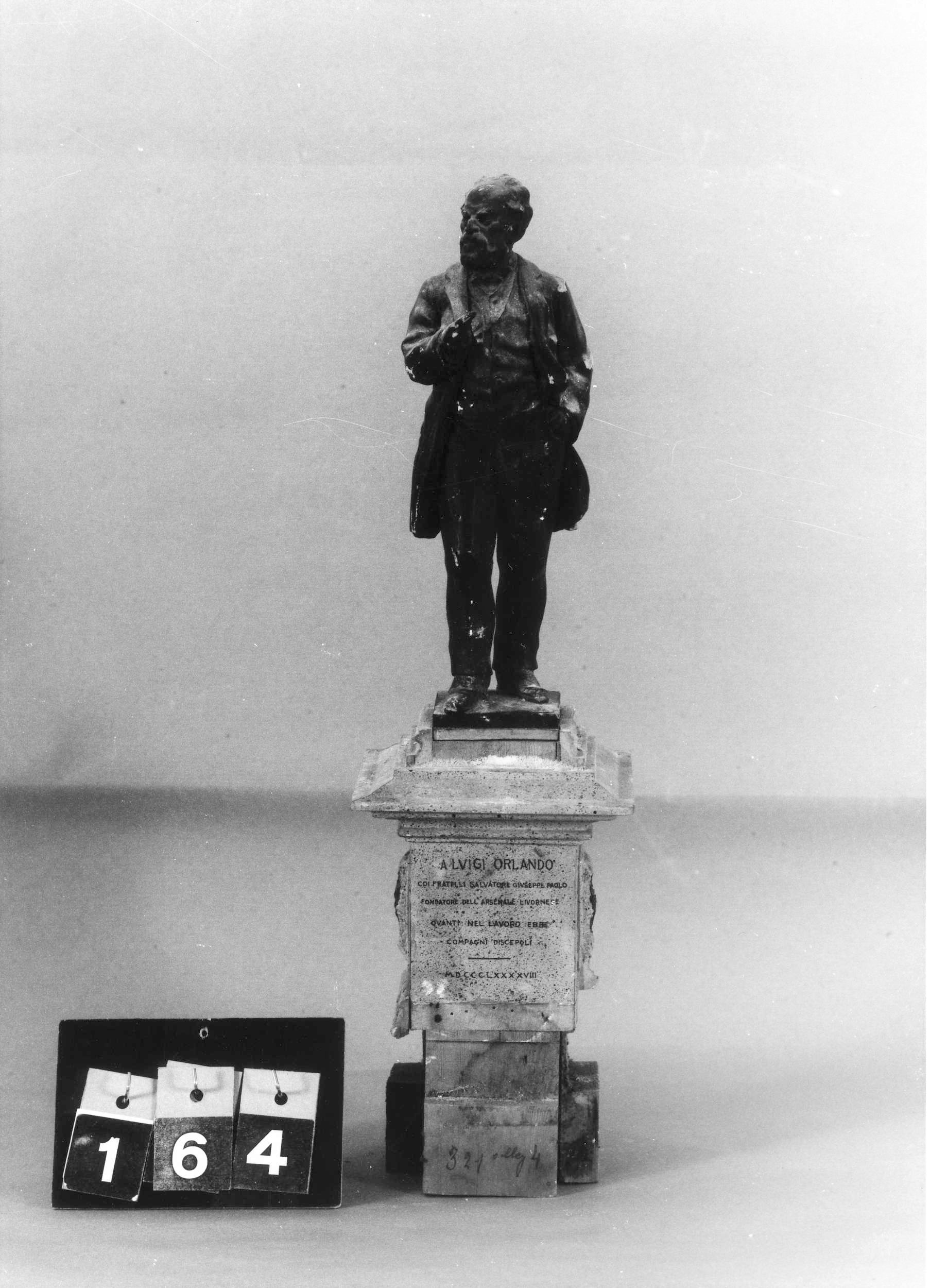 Ritratto di Luigi Orlando (statuetta) di Bartolini Alessandro (XIX)