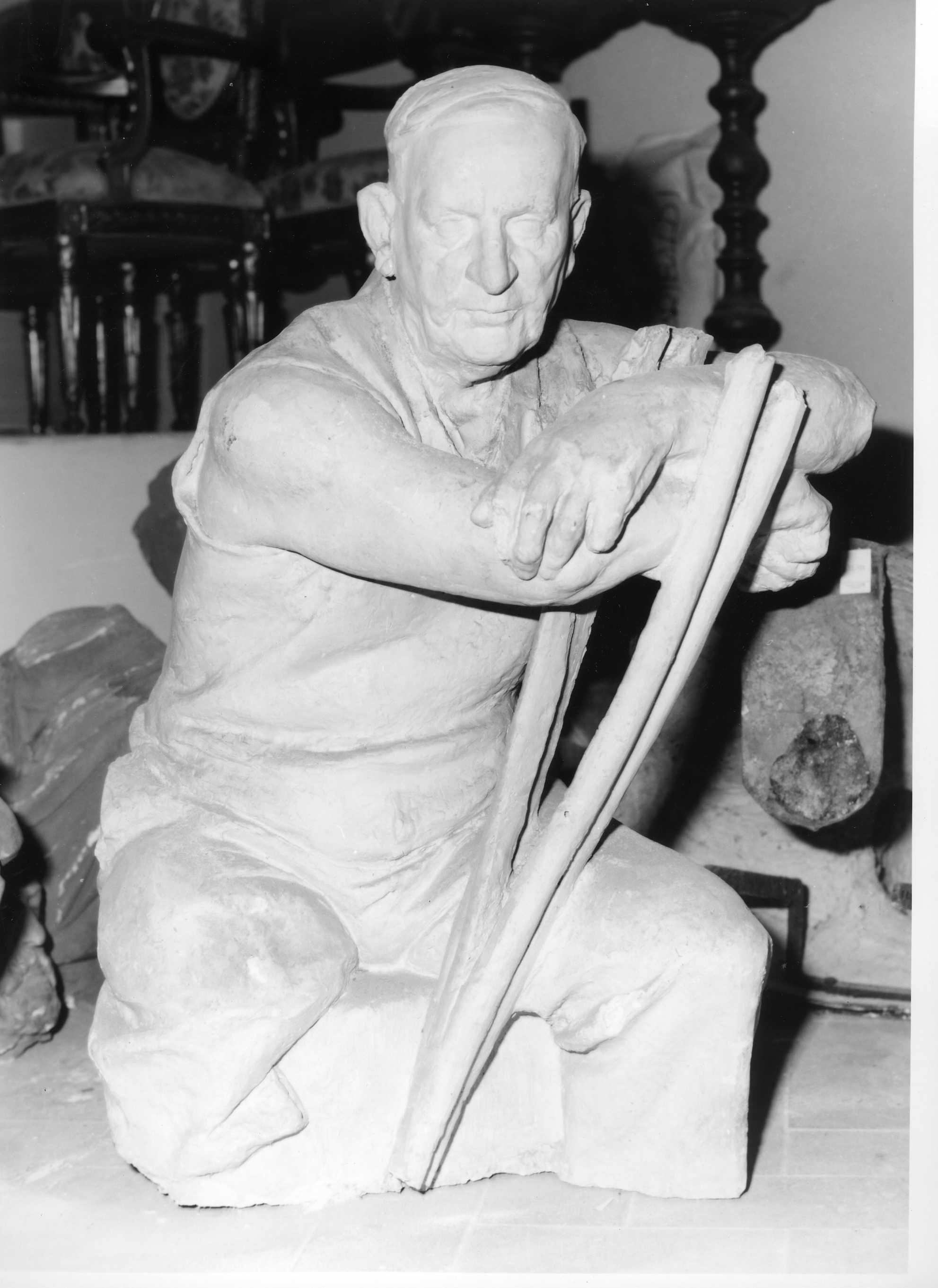 Ritratto di Benvenuto Benvenuti, ritratto maschile (statua) di Vannetti Angiolo (XX)