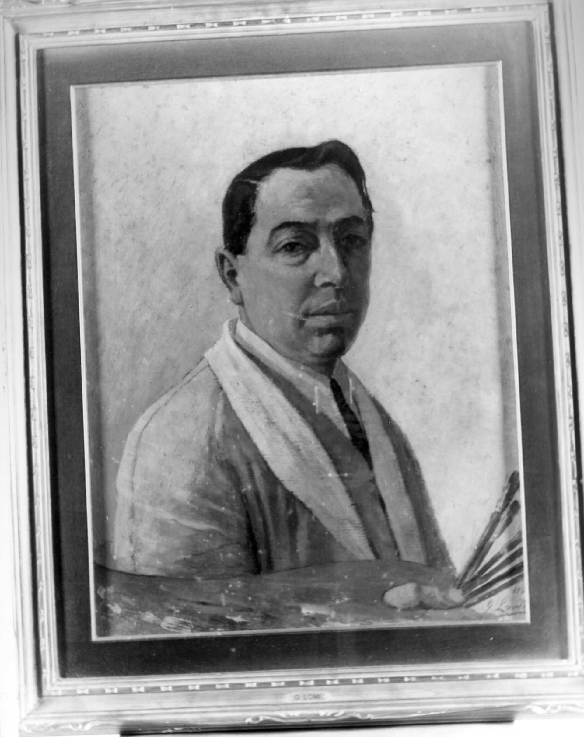 Autoritratto del pittore Giovanni Lomi (dipinto) di Lomi Giovanni (XX)