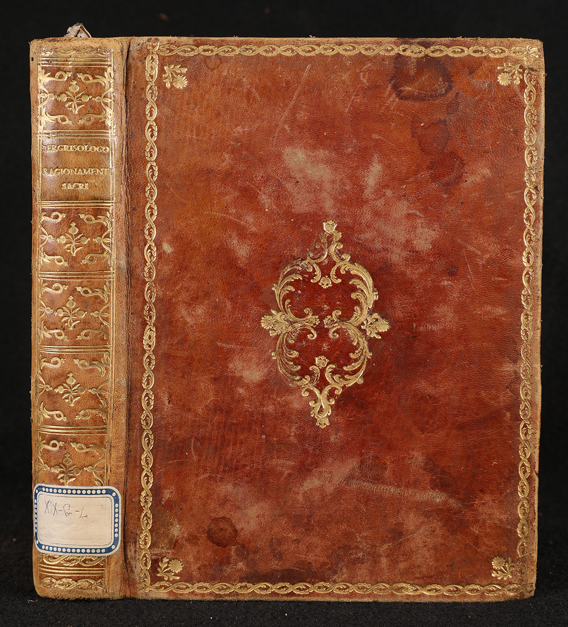 legatura piena, opera isolata - ambito italiano (seconda metà XVIII)