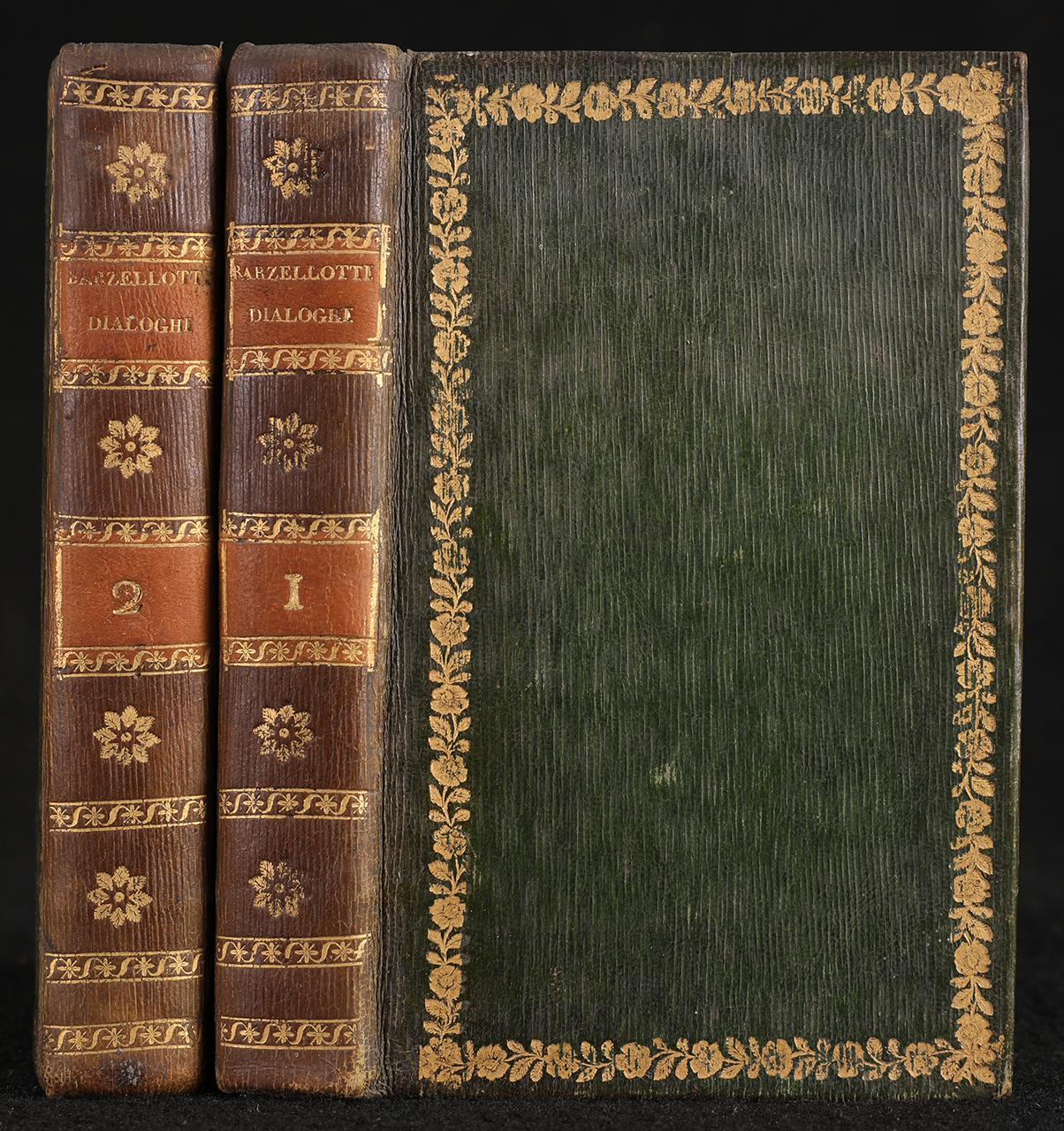 legatura piena, serie - ambito italiano (secondo quarto XIX)