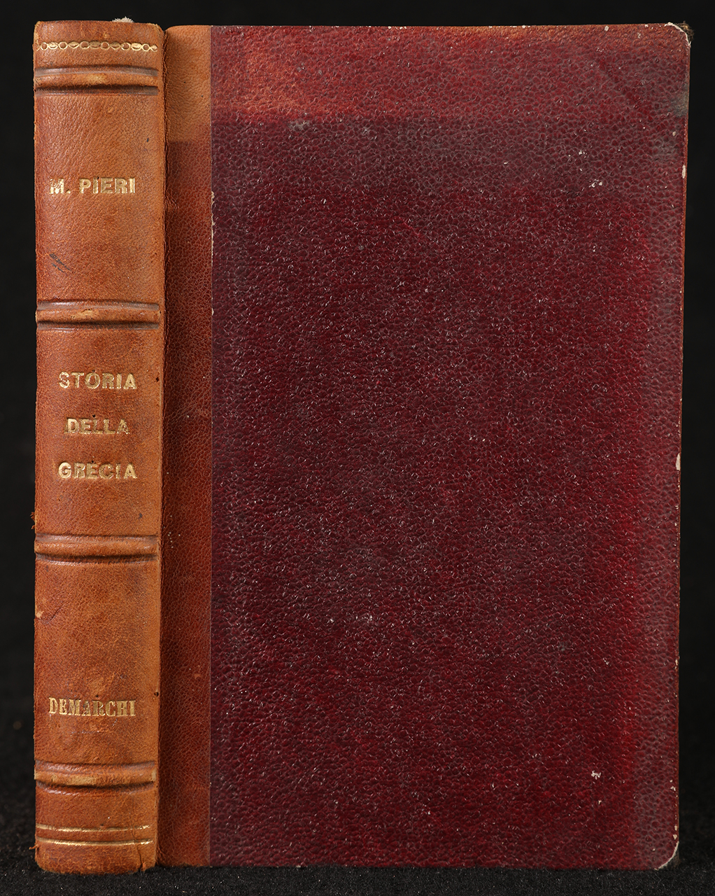 mezza legatura, opera isolata - ambito italiano (terzo quarto XIX)