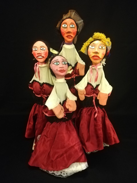 Ballerine di can can (burattini, RAPPRESENTAZIONI/ PROFANE)