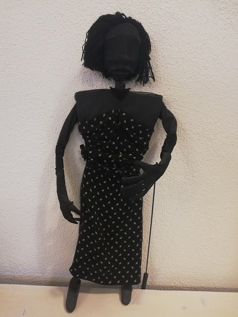 Billie Holiday (figura a stecca, RAPPRESENTAZIONI/ PROFANE)