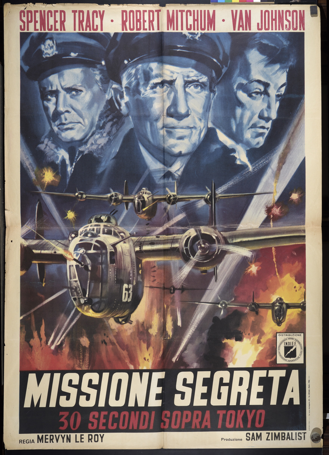 ritratto di attori con scena di battaglia (manifesto) - ambito italiano (XX)