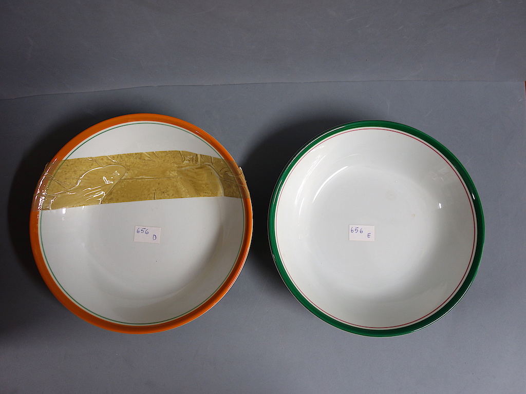 piatto fondo, coppia - ambito friulano (terzo quarto sec. XX)