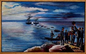 dipinto, serie di Quinto Cenni (attribuito) (seconda metà XIX)