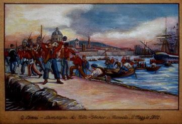 dipinto, serie di Quinto Cenni (attribuito) (seconda metà XIX)