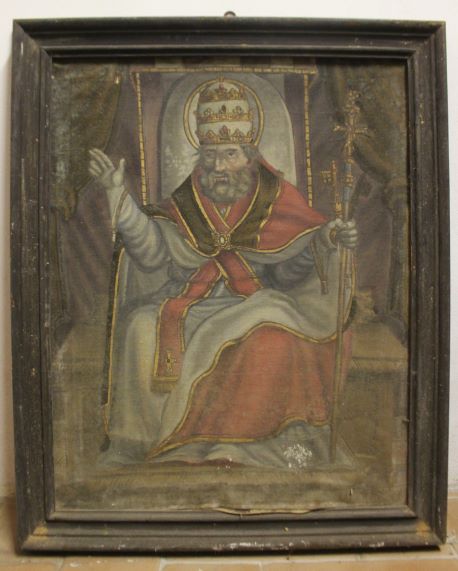 San Gregorio (dipinto, opera isolata) - ambito umbro (sec. XV)