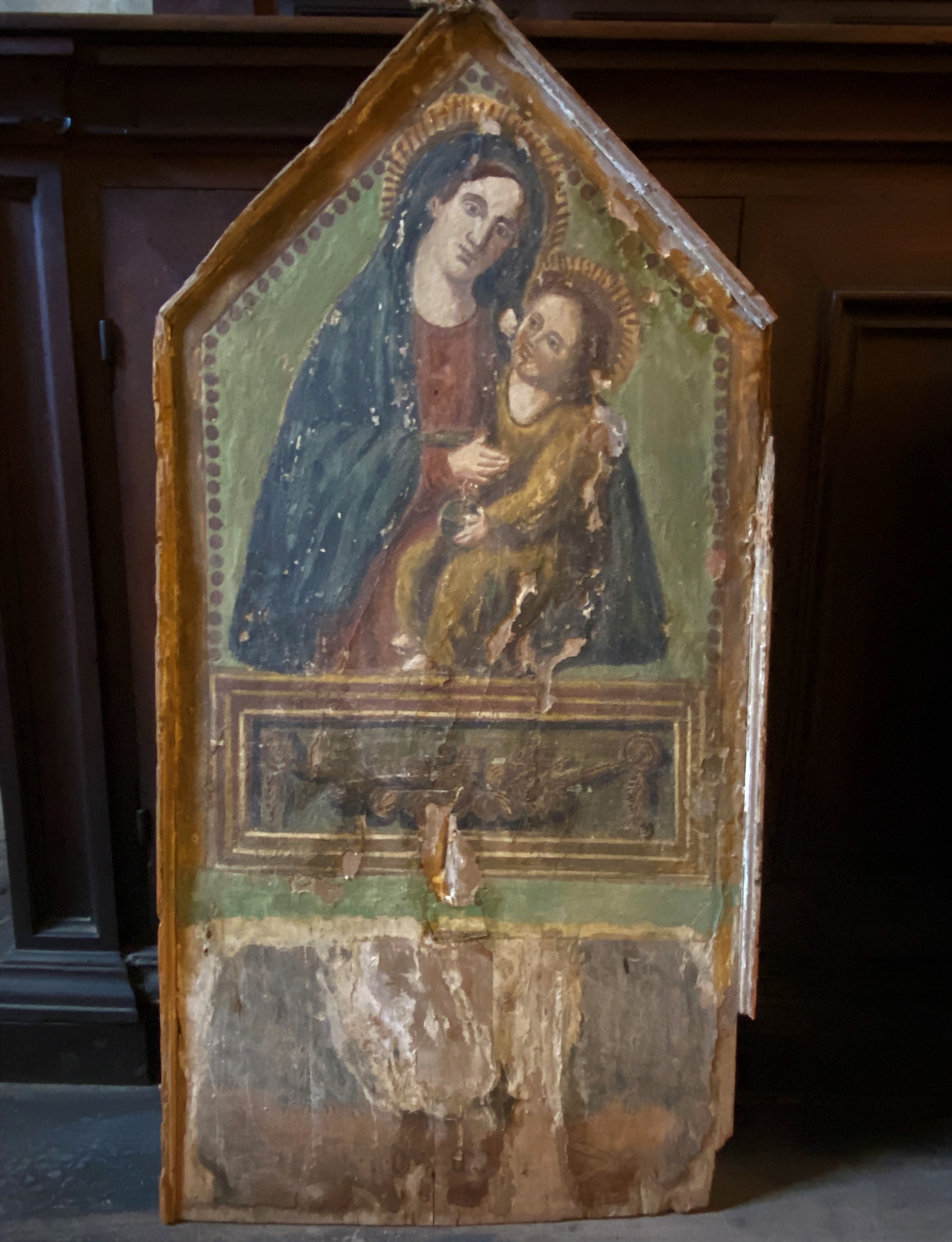 Madonna con Bambino (dipinto, opera isolata) - ambito umbro (sec. XV)