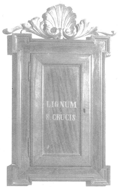 Motivo decorativo a due volute e conchiglia (tabernacolo, opera isolata) - ambito lombardo (XIX)