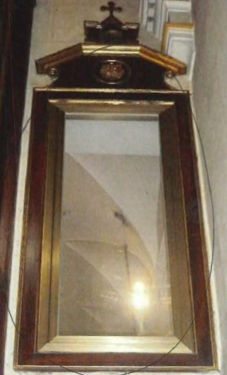 Motivi decorativi vegetali e croce (ancona, coppia) - ambito lombardo (XIX)