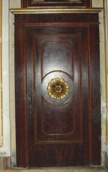 Motivi decorativi floreali (porta - ad un battente, coppia) - ambito lombardo (XIX)