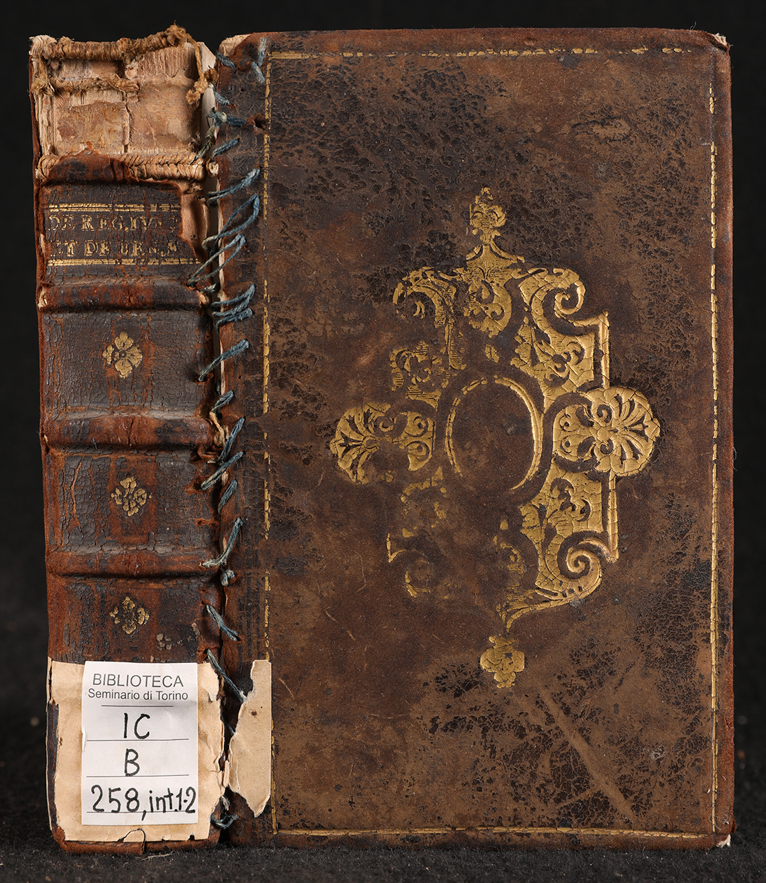 legatura piena, opera isolata - ambito francese (seconda metà XVI)