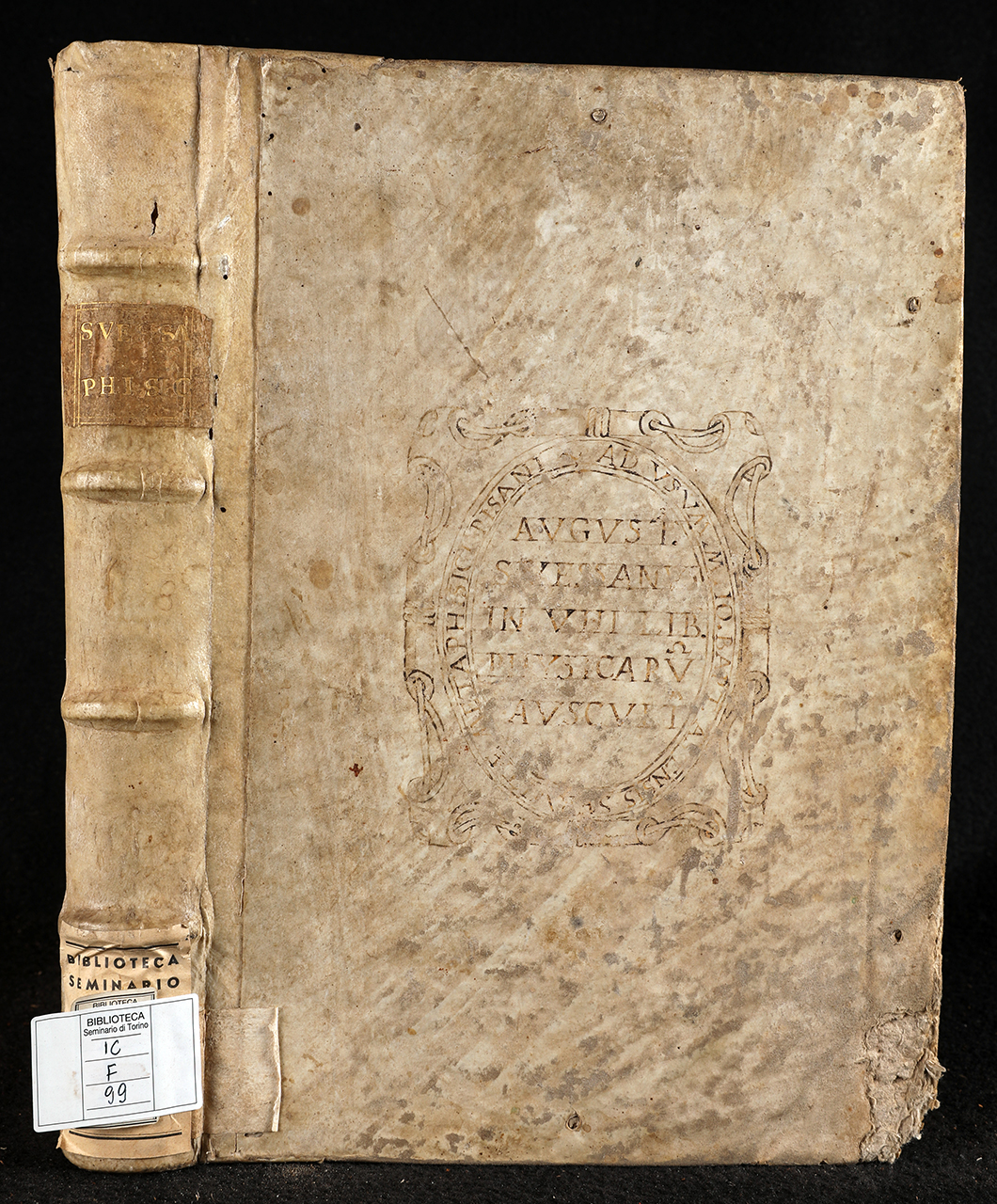 legatura piena, opera isolata - ambito italiano (seconda metà XVI)